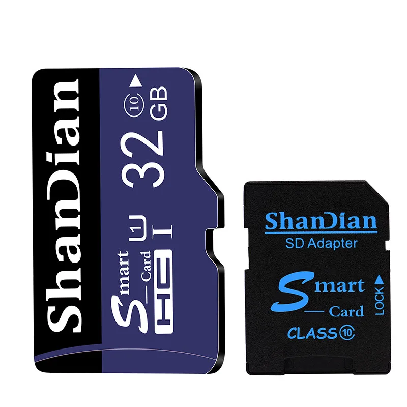 SHANDIAN карта памяти 64 Гб 128 ГБ carte micro sd карта C6 micro sd карта s 8 ГБ 16 ГБ 32 ГБ mini TF карты cartao de memoria высокая скорость - Емкость: 32 Гб