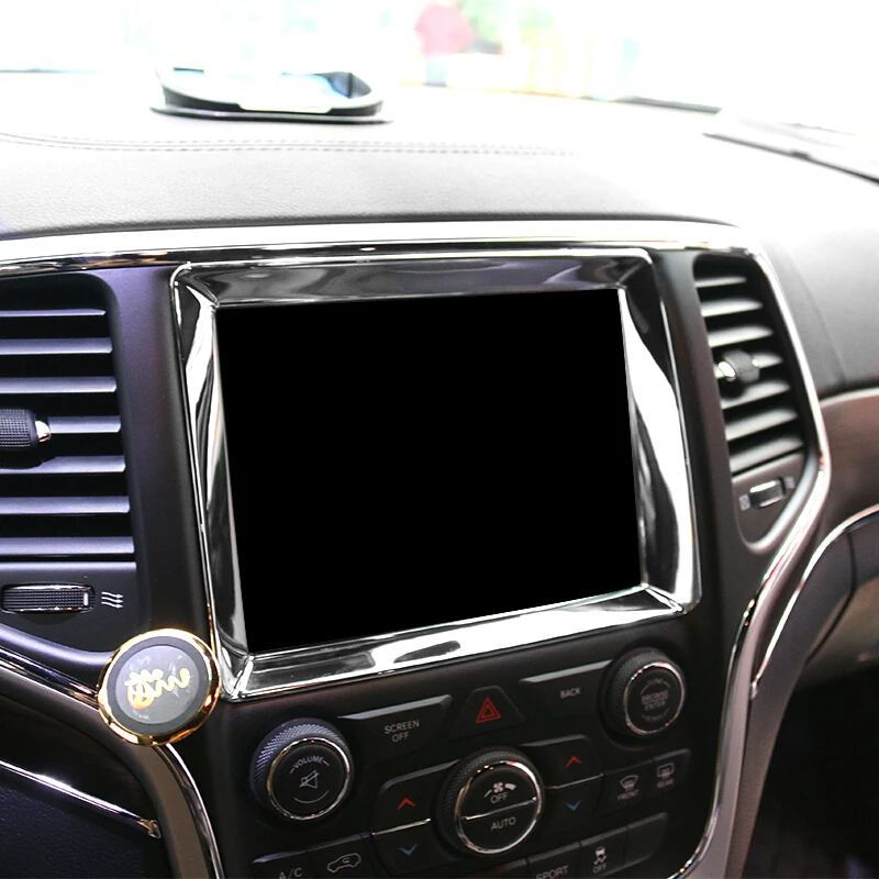 Для Jeep Grand Cherokee 2011 2018 ABS Хромированная Автомобильная внутренняя центральная