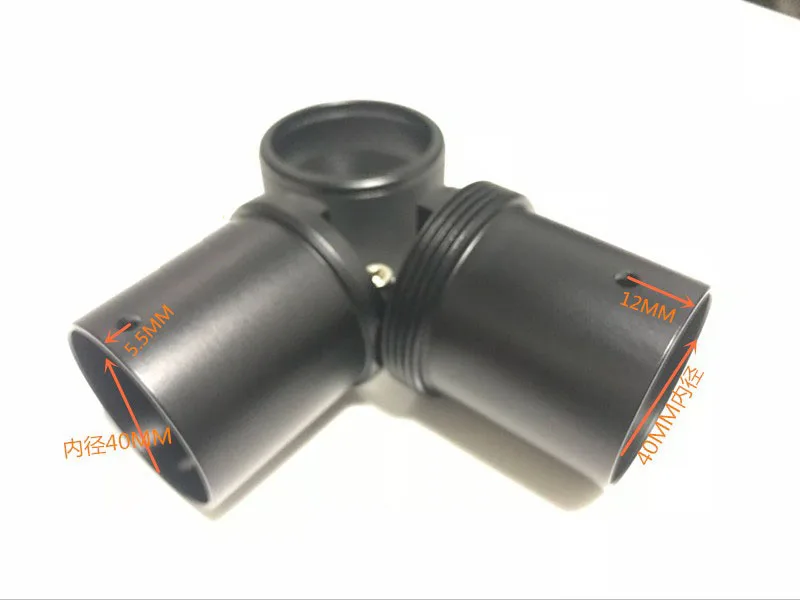 CNC 20 25 28 30 35 40mm Carbon Fiber Tube Folding Arm Aadapter Foldable Connecting Connector f Plant Protection UAV  Multicopter