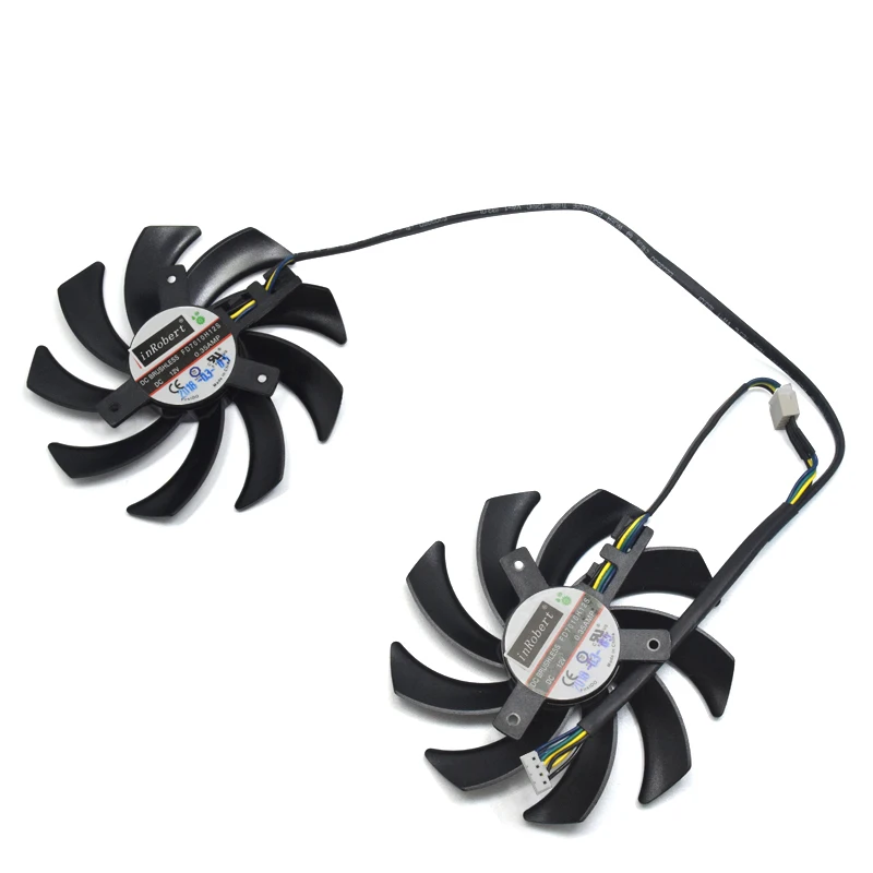 Вентилятор охлаждения для видеокарт Sapphire R9 290 280X HD7870 HD7970 HD7950 GTX 1060 Новый 4