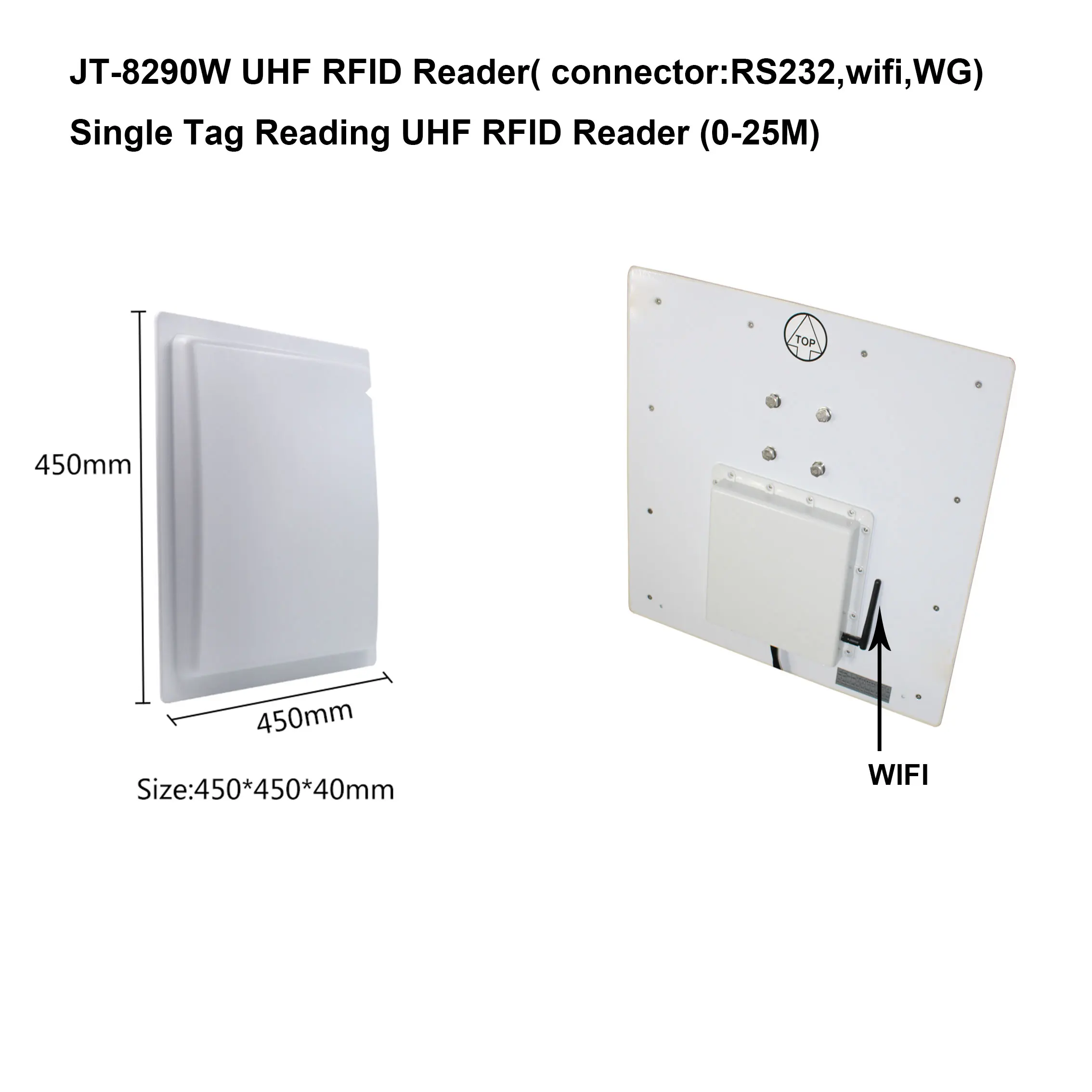 902 928 МГц 25 м WIFI длинный диапазон UHF RFID считыватель для управления