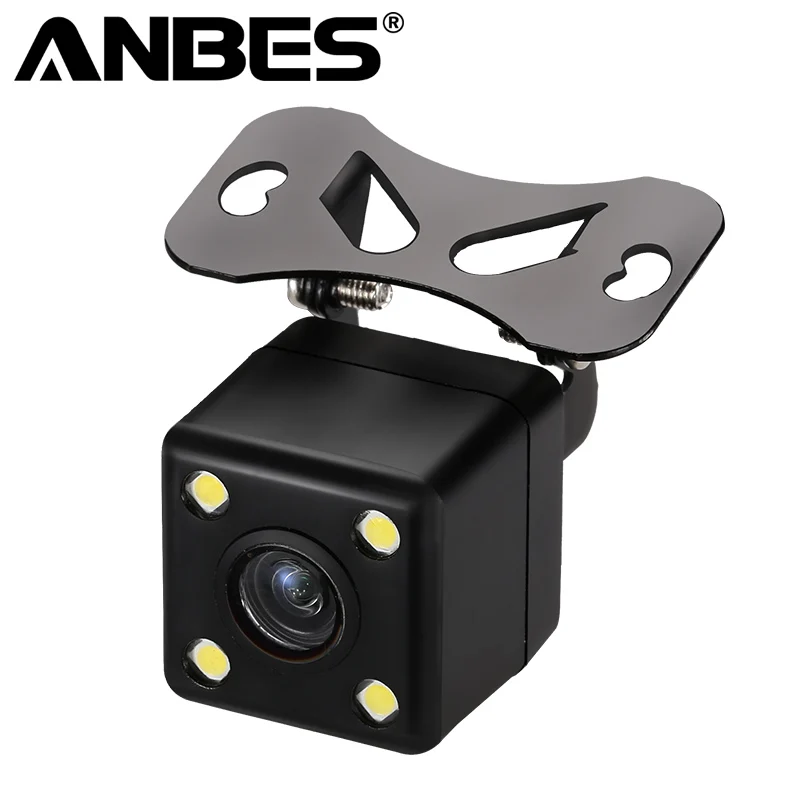 

Anbes Rear View Camera Waterproof Full HD CCD Car Rear Camera 4 LED Night Vision Car Parking Assistance Parktronic Camera