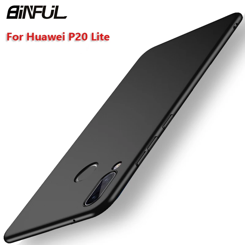 

Huawei P20 Lite Case Cover Business Ultra Slim Hard PC Back Cover For HuaweiP20 P20 Pro Lite Cases Protector Phone Coque Capa