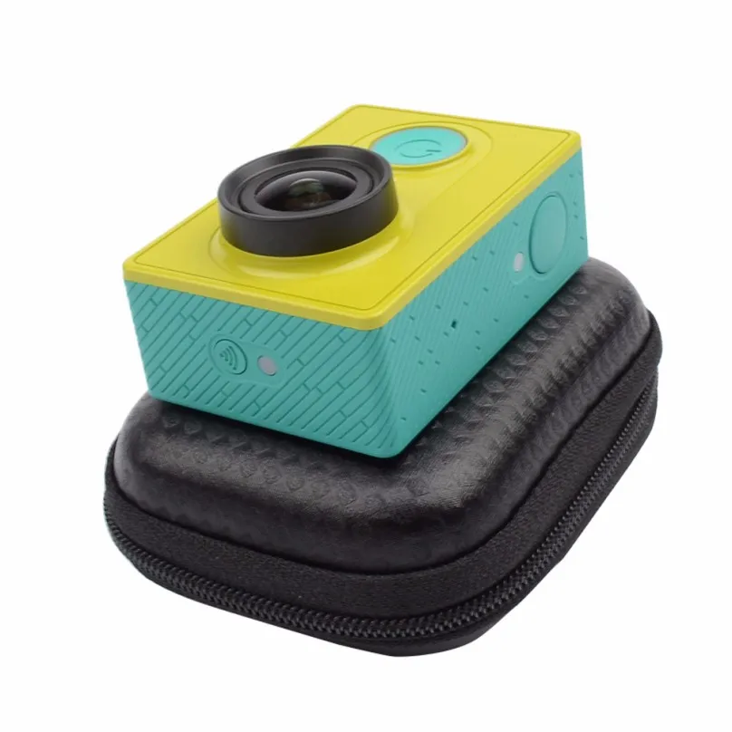 Портативный мини-бокс водонепроницаемый черный чехол для камеры для Xiaomi Yi 4 K дорожный Чехол для коллекции для Xiaoyi Yi аксессуары