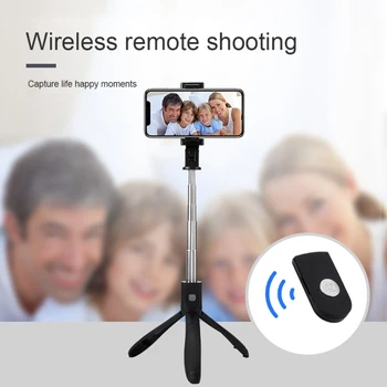 

Bluetooth Wireless Selfie Stick Tripod Monopod Remote Mini Selfie Stick For Xiaomi/Honor Smartphone for iPhone