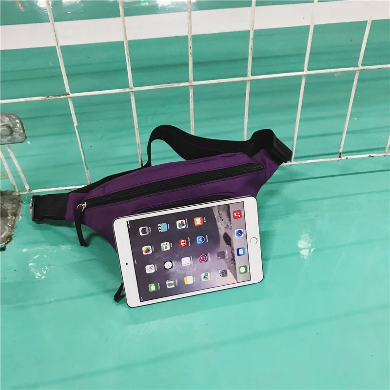 2018 High Qualty Hot Sales Waist Packs Women Men Fanny Pack Belt Bag Phone Pouch Bag Travel Waist Pack Big Waist Bag Nylon Pouch (67)