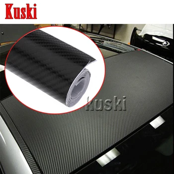 

30*127 Car Styling Carbon Fiber Sticker For Kia Rio K2 Ceed Soul Cerato Sorento Sportage For Seat Leon Ibiza Altea