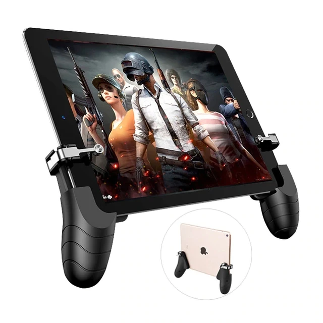 

Universal Tablet PC gamepad PUBG FPS game controller with Aim/ Fire keys for 7~15 inch screen devices Android IPad joystick