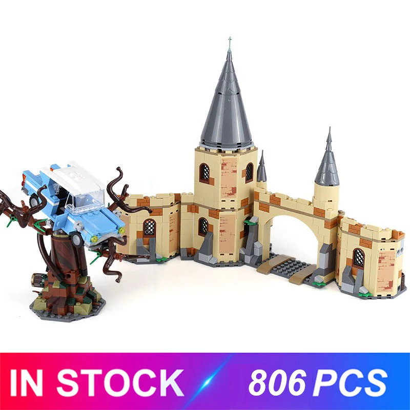 

Harri Potter Movie The Hogwarts Whomping Willow Compatible LGSet 75953 16054 Building Blocks Bricks Kids Toys Christmas Gifts