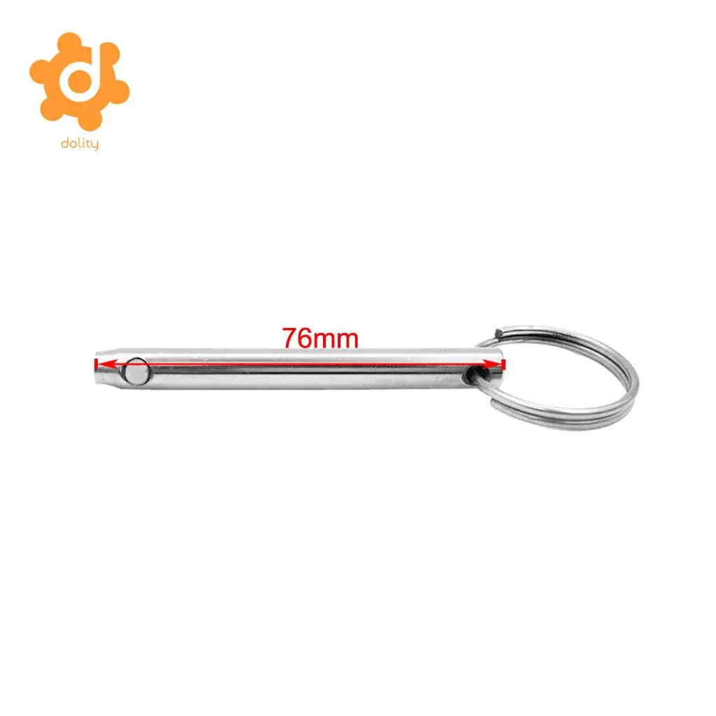 Quick Release Pin 5/16'' with Spring Marine Grade Stainless Steel for Bimini Top Superior Corrosion Resistance Durability