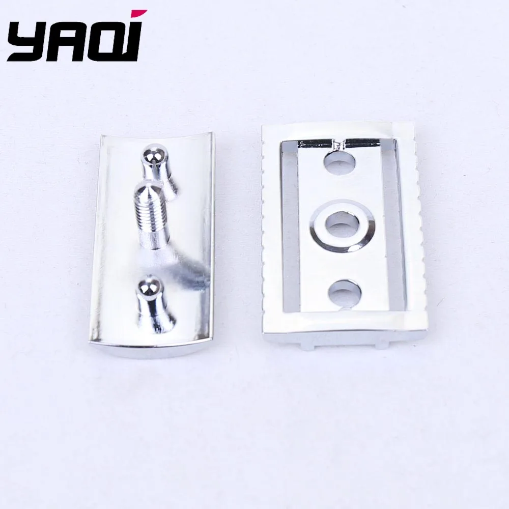 Безопасная бритвенная головка для бритья хромированная Yaqi|safety razor head|safety razorrazors for