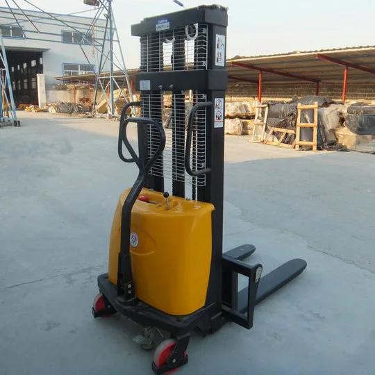 

1500kg Portable Hydraulic Semi Electric Pallet Stacker 2 m