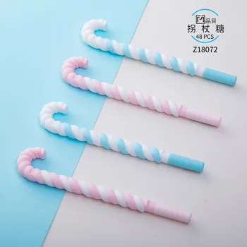 

24 pcs/lot Cane Sugar Gel Pen Ink Pen Promotional Gift Stationery School & Office Supply