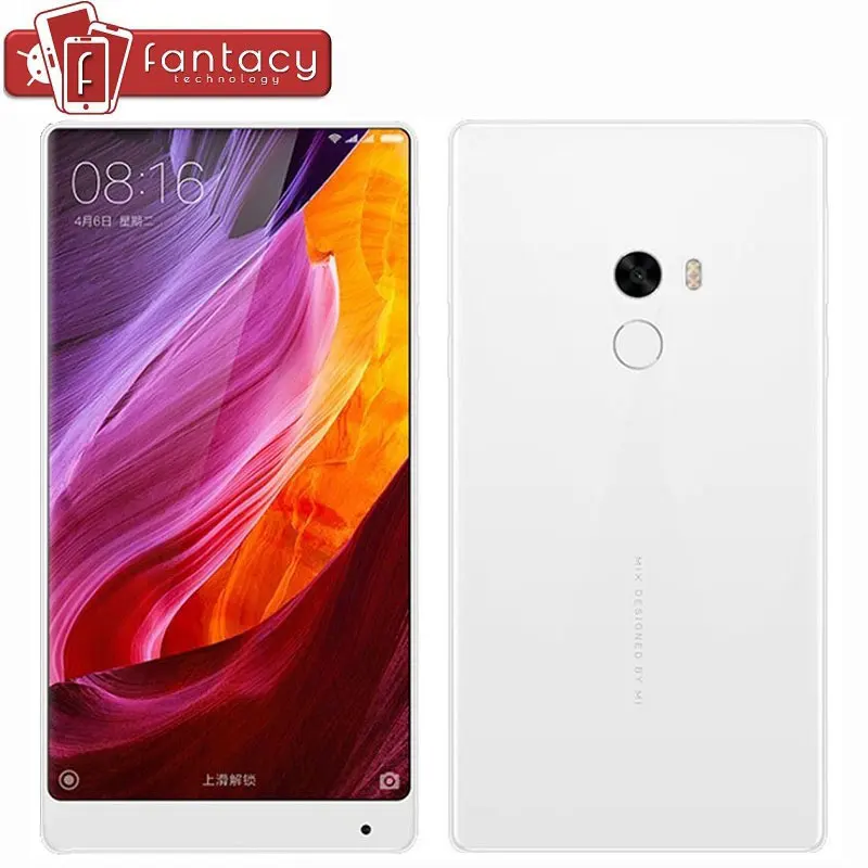 Цена за Оригинал Xiaomi Mi Mix 4 ГБ 128 ГБ Snapdragon 821 Quad Core NFC FDD LTE 4 Г 16.0MP 6.4 "2040x1080 P FHD 4300 мАч MIUI Мобильные Телефоны Цена за Оригинал Xiaomi Mi Mix 4 ГБ 128 ГБ Snapdragon 821 Quad Core NFC FDD LTE 4 Г 16.0MP 6.4 "2040x1080 P FHD 4300 мАч MIUI Мобильные Телефоны
