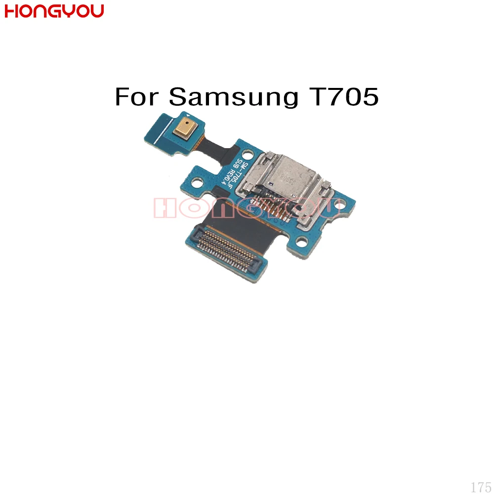 USB коннектор для док станции с гибким кабелем разъем зарядки штекер Samsung Galaxy Tab S 8 4