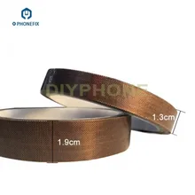 PHONEFIX 13 мм 19 мм термостойкая высокотемпературная клейкая лента рыжеватая Лента BGA для мобильного телефона инструмент для ремонта материнской платы