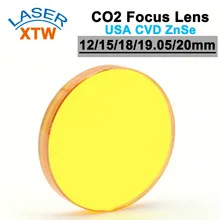 USA ZnSe Co2 Laser Lens 12 15 18 19.05 20mm Dia. FL 50.8 63.5 101.6mm Focus Length For Laser Engraving and Cutting Machine USA ZnSe Co2 Laser Lens 12 15 18 19.05 20mm Dia. FL 50.8 63.5 101.6mm Focus Length For Laser Engraving and Cutting Machine