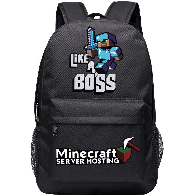 

Backpack Teenager School Bag Hot Cartoon Boys Girls Primary Schoolbag Game Men Women Rucksack Mochila Sac A Dos BP0255