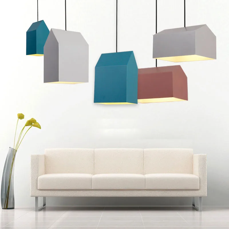Creative House Pendant Light Indoor Lighting Nordic Contemporary Pendant Lamp Hanging Pendant Lighting Fixture For Home Restaurant (16)