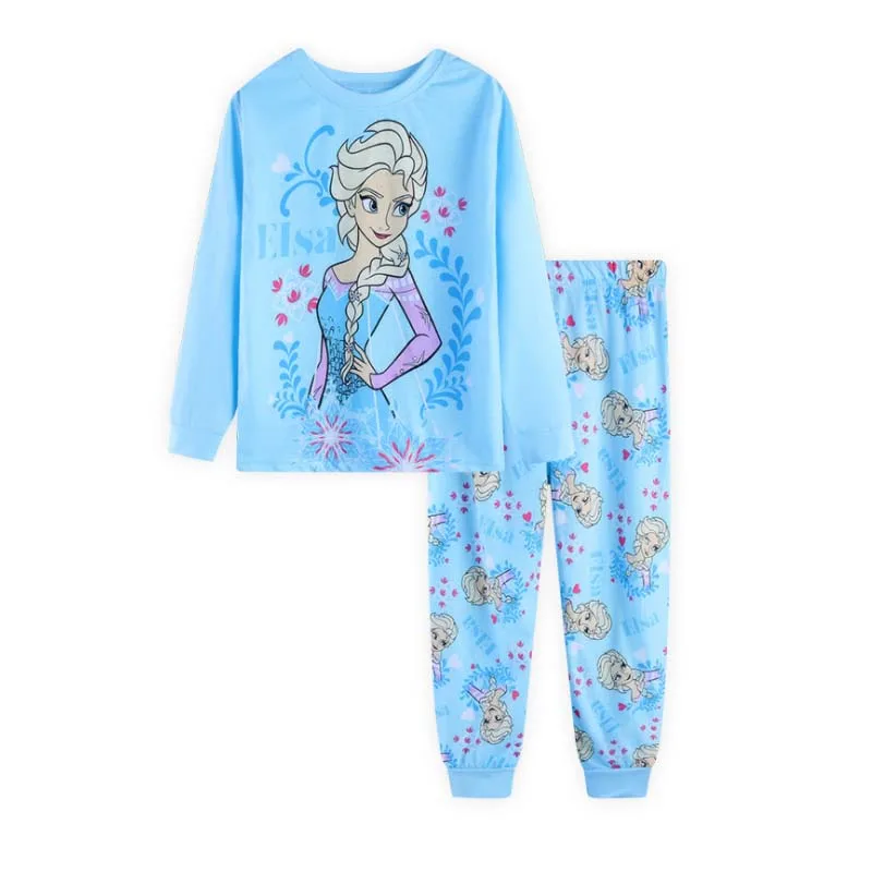 New Kids Pajamas Set Cartoon Airplane Cotton Pyjamas Tops+Pants 2 Pieces Children Pjs Boys Clothing Set 2-7 Years - Цвет: 7