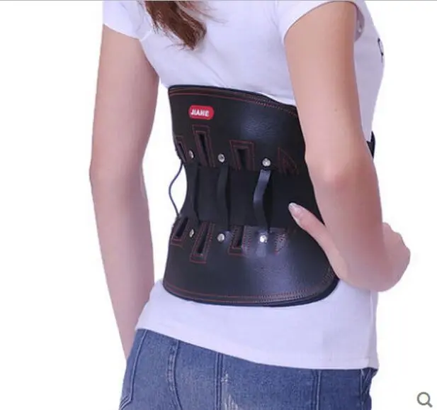 Four Steels Plate Protection Back Support Brace fitness