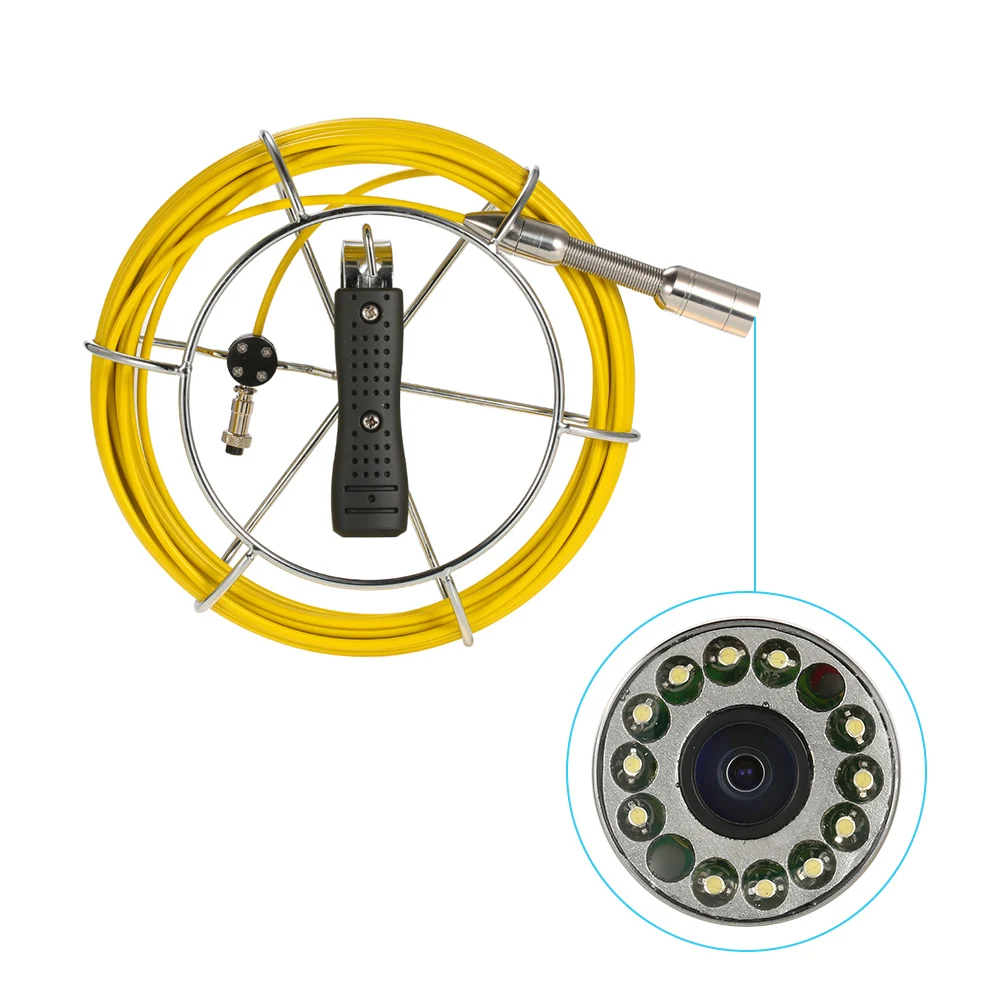 Generic Well Pipe Inspection Video Camera Drain Sewer Pipeline