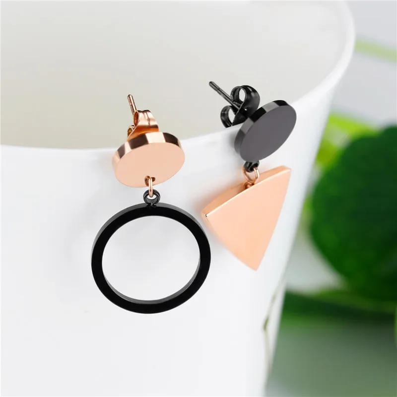 Серьги NEWBUY из нержавеющей стали высокого качества ювелирные изделия цвет