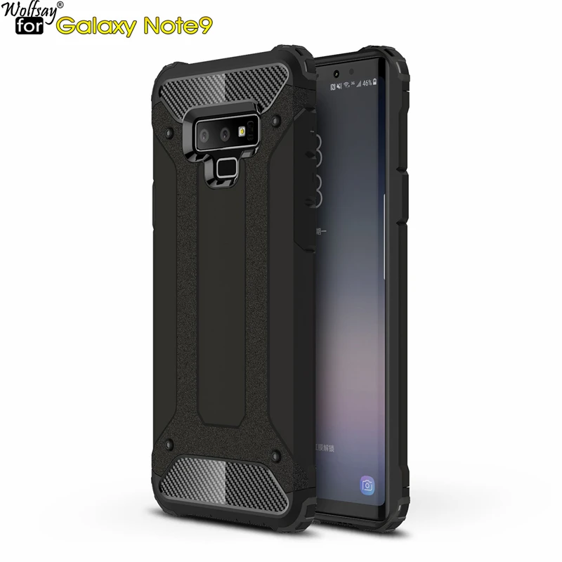 

Wolfsay For Case Samsung Galaxy Note 9 Cover Durable Armor TPU & PC Case For Samsung Note 9 Case For Galaxy Note 9 Phone Fundas