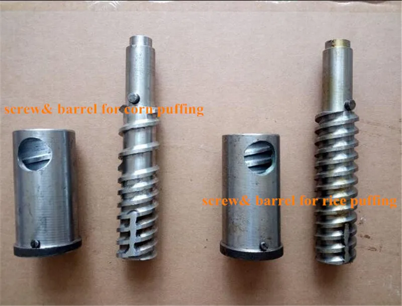 rice & corn puffing machine