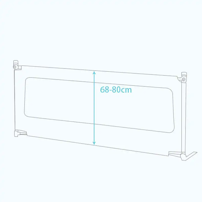 1 шт. вертикальное подъемное ограждение для кровати забор для детской кровати небьющаяся кровать защитный барьер для детской кровати перегородка детский манеж