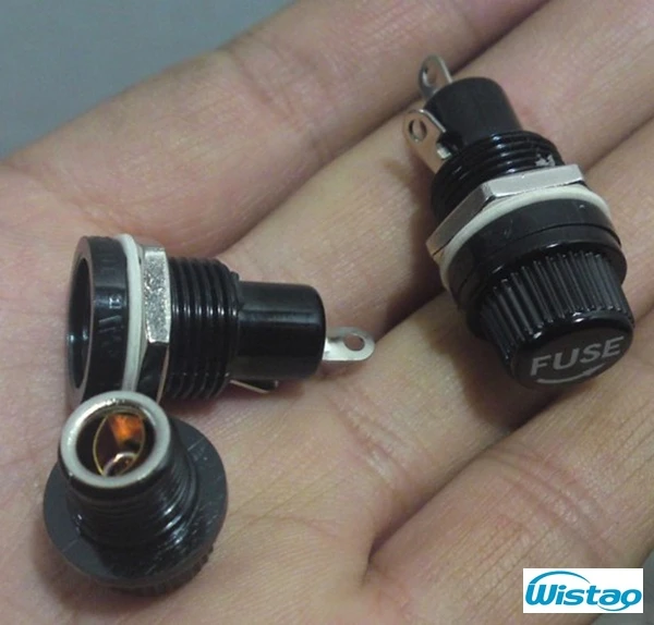 Держатель предохранителя 4 шт./лот HIFI аудио, предназначенный для предохранителя 5 мм* 20 мм 250 в DIY