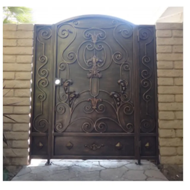 gates and fence design steel gates wrought iron gates in doors from