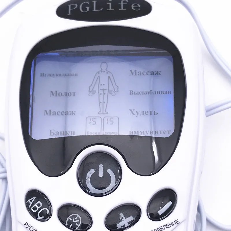 Русский специальный цифровой массажер для похудения, массажер для импульсной терапии, акупунктурный электрод, стимулятор мышц, тапочки для ног