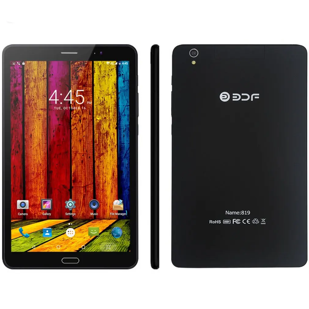 8 дюймов 2 г + 16 г Android 6,0 четырехъядерный процессор Dual SIM карта Телефон Вызов двойная камера телефон Wifi BDF планшетный ПК ноутбук