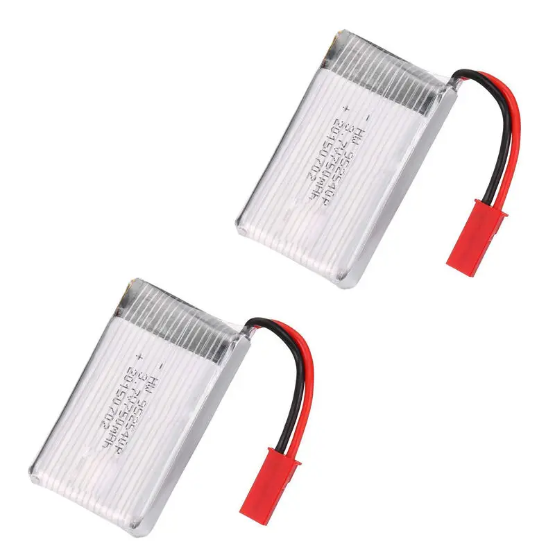 

Free shipping! 2pcs 3.7V 750mAh Li-po Battery for MJX X300C X400 X800 RC Quadcopter Spare Parts