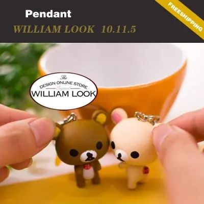 Min.order is $25 (mix order) Cute Teddy Bear phone pendant mobile chain 2 color selection fashion promotion gift MMA10115 | Мобильные