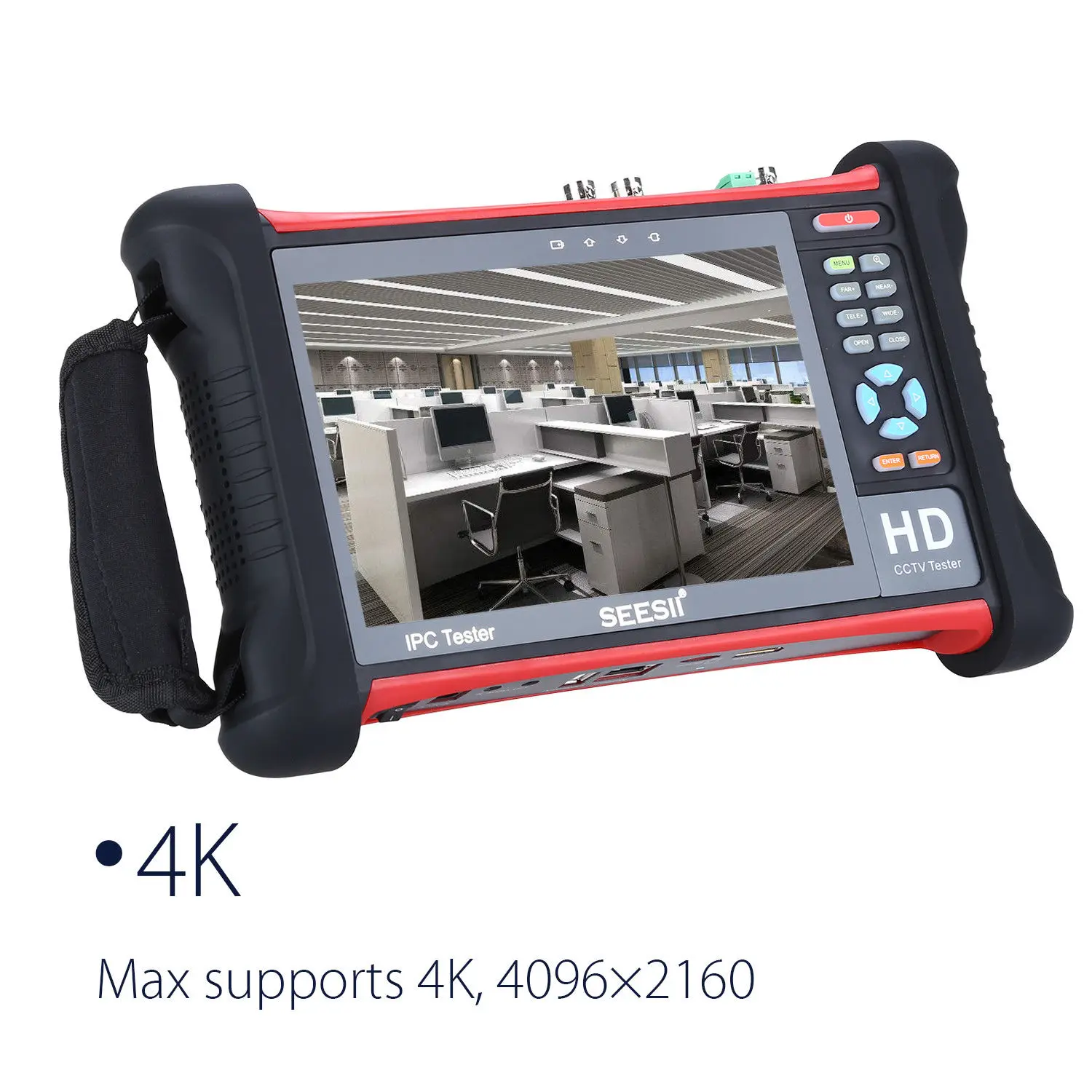 SEESII 7 &quot4 K 1080P IPC камера CCTV Retina Сенсорный экран тестер монитор Wifi TVI CVI AHD SDI CVBS IP