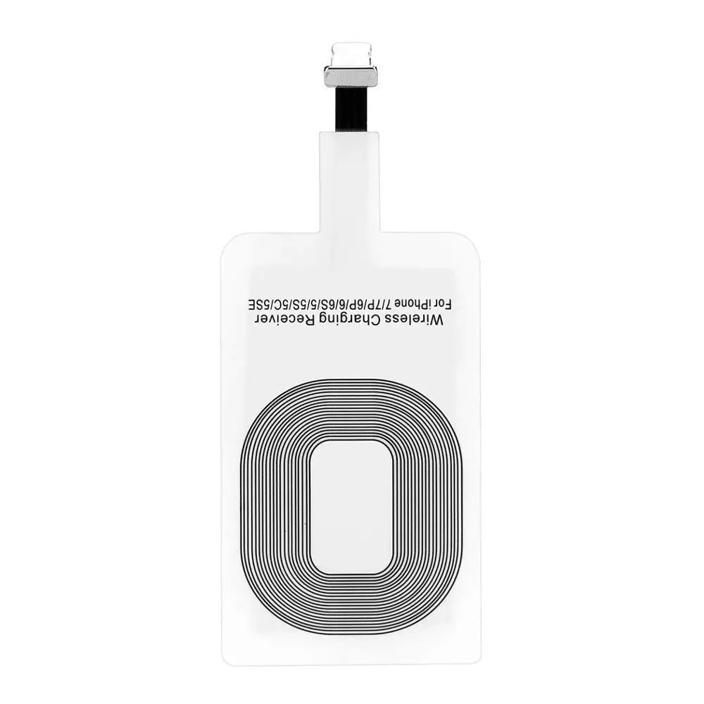 JKING Беспроводное зарядное устройство приемник катушка Накладка для iPhone 5 5S SE 6 6S