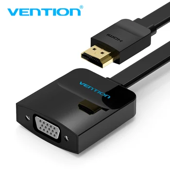 

Vention HDMI to VGA Adapter Digital to Analog Audio Video Cable Converter HDMI VGA Connector for Xbox PS4 PC Laptop TV Box