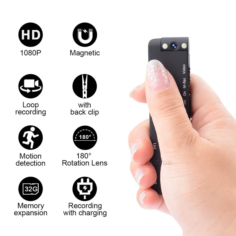 Full HD 1080P Mini Consumer Camera Digital Pen Recorder 360 Degree