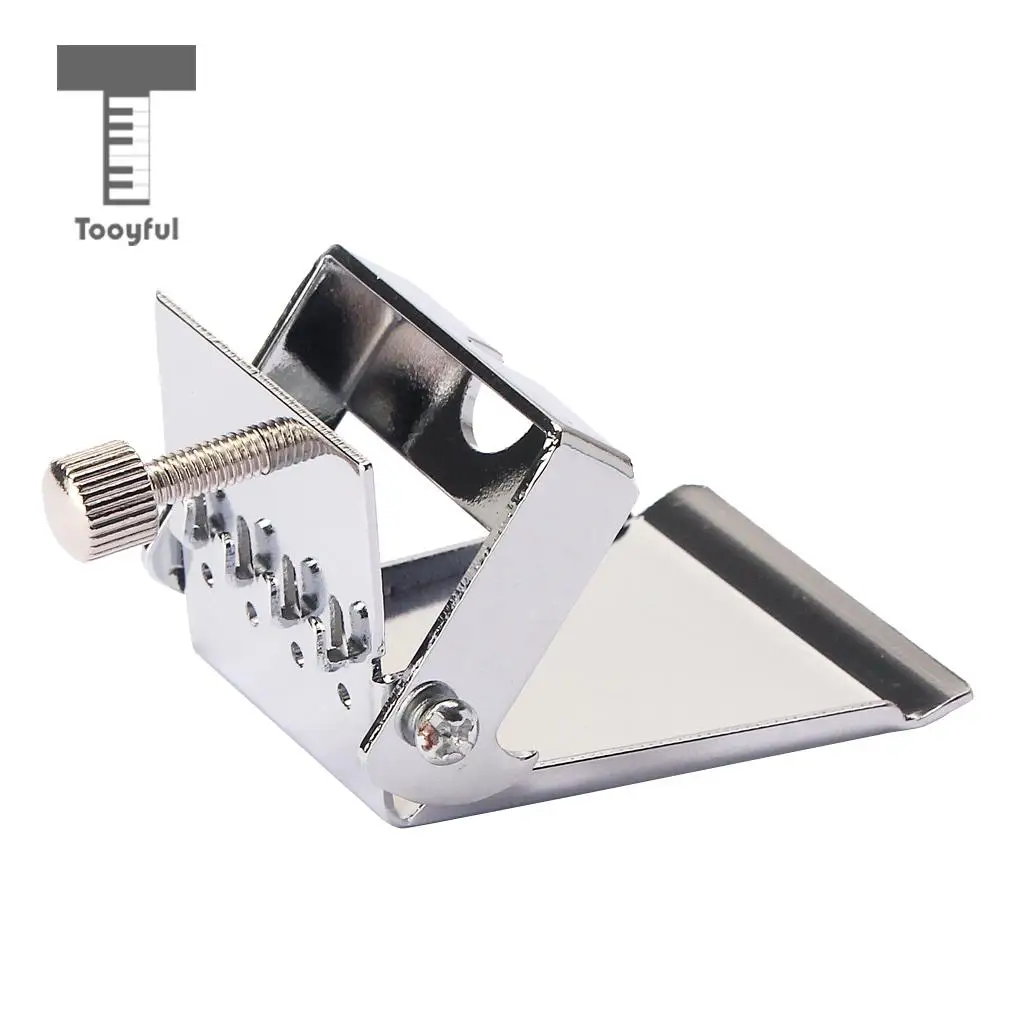 Guitar Chrome Tailpiece with Spring For 4 String Banjo Brridge Plate Accessory Parts