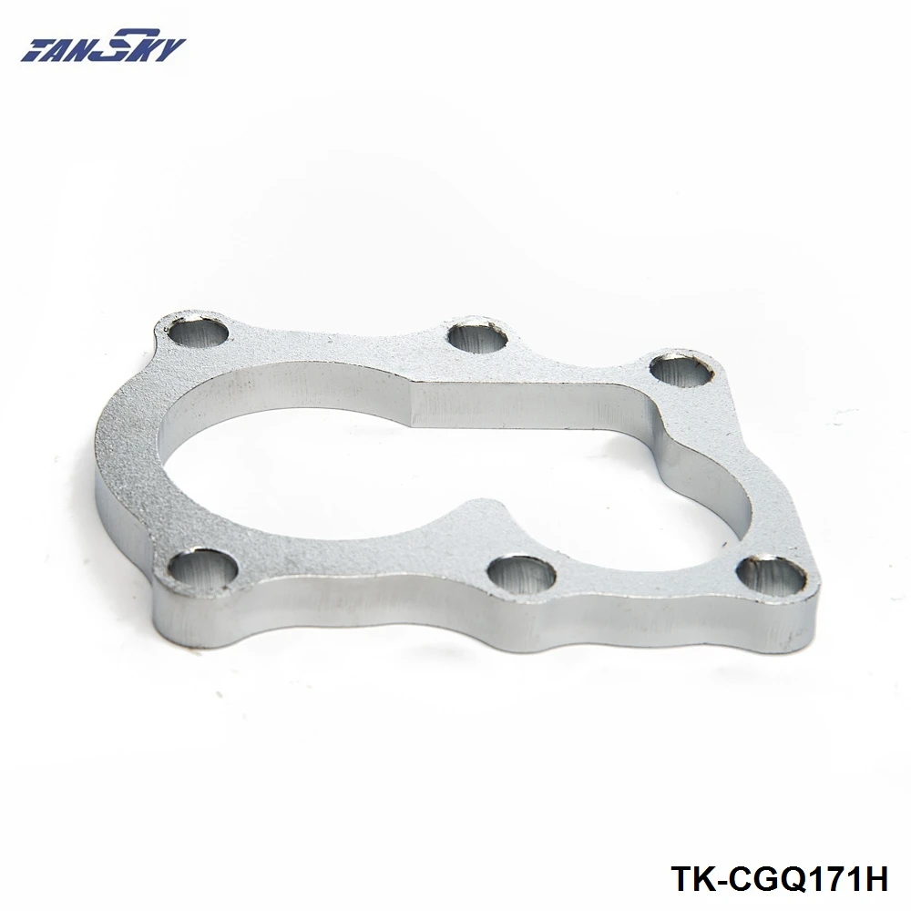 TANSKY -Mild Steel 10MM Laser Cut Turbo Dump Pipe Flange For Nissan TD42 Patrol 97-08 TK-CGQ171H