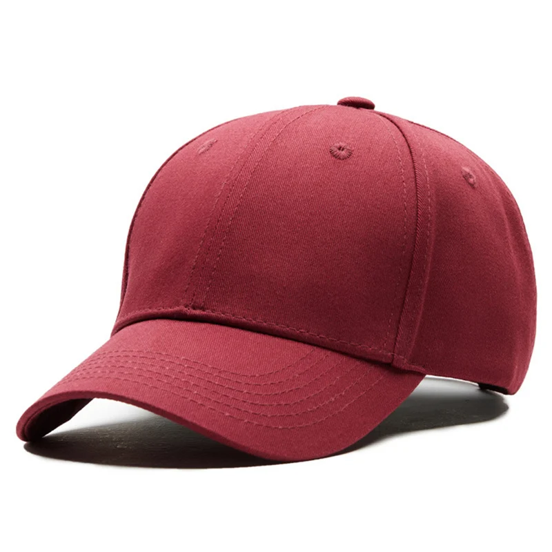 [NORTHWOOD] высокое качество однотонная Бейсболка унисекс Gorra Snapback Шляпа Casquette Homme шляпа для папы модная Кепка водителя грузовика - Цвет: wine red