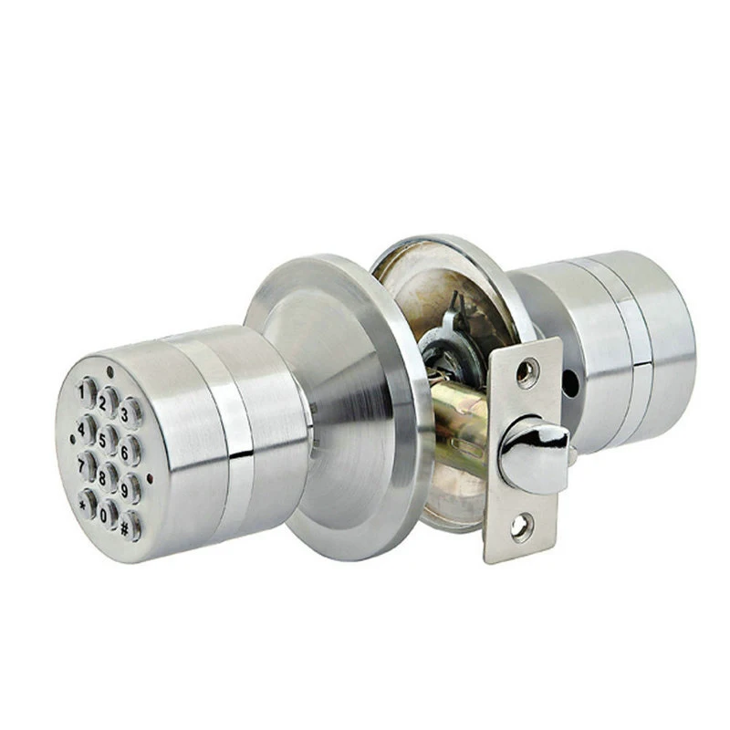 Electronic Password Button Door Lock Castle Central Locking