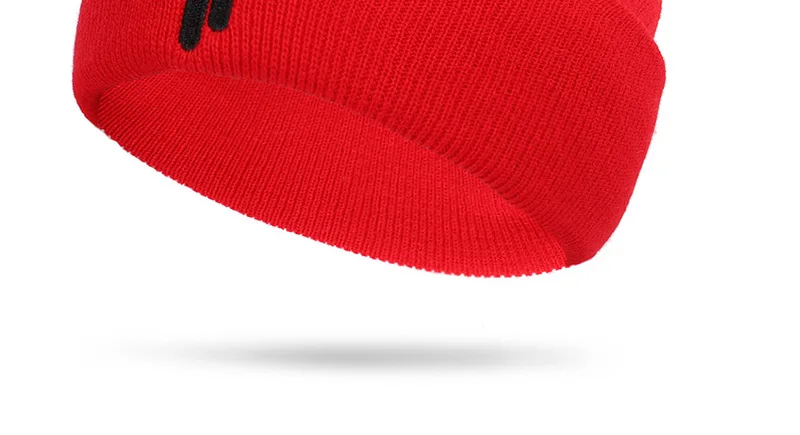 Новая мода Billie Eilish вышивка Beanie для женщин и мужчин вязаная зимняя шапка твердая хип-хоп мягкая шапка черепки теплая кость Unise