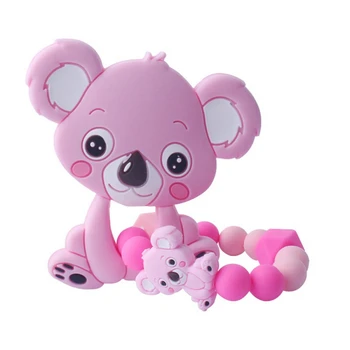 

1 Piece Baby Teethers Animal Pacifier Clips Chain For Baby Gameboy Pendant Nipple Holder Baby Teething Toys BPA Free Biscuit