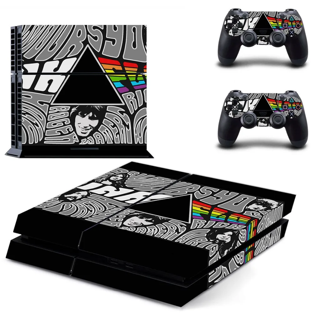 Панк Рок PS4 наклейка на всю кожу лицевые панели для Sony playstation 4 консоль и