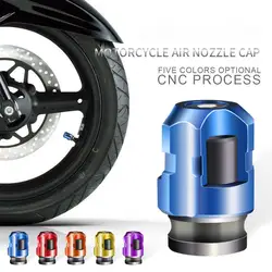 Шин клапан кепки модифицированный клапан Core 2pcs мотоцикл автомобильные шины пылезащитный легко установить