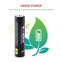 led פנסים פנסים 12pcs Soshine 3.7V סוללה 350mah בקיבולת גבוהה 10,440 Li-ion נטענת סוללת AAA סוללה עבור LED פנסים פנסים (5)
