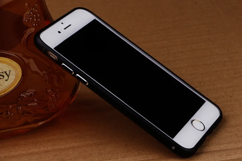 Черный Модный Алюминиевый металлический бампер для iphone 11 Pro защитная рамка для iphone X XS MAX XR 5 6 7 8 Plus чехол bmper - Цвет: Черный